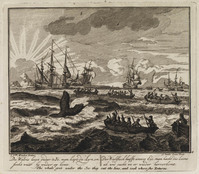 KG 08768
<br/>
De Walvis loopt onder 't ys ...
<br/>
<em>Laan, Adolf van der</em>